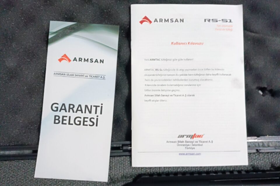 Satılık YİVSİZ TÜFEK – Armsan RS-S1 – 12 Kalibre – İstanbul – İlan 15810 – Görsel 15814
