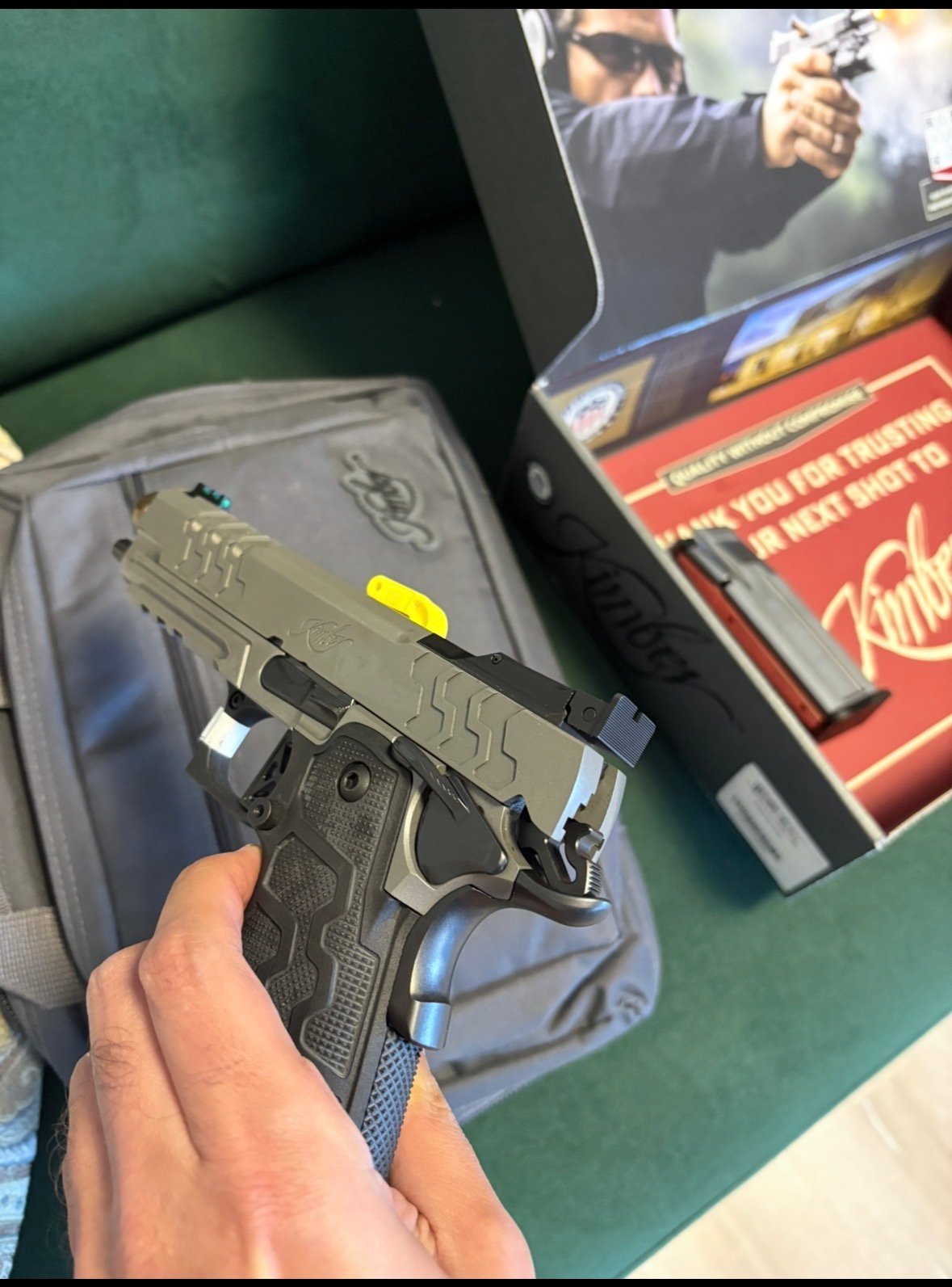 Kimber 2K11 Target | Silah ilanı # 6 Satılık TABANCA – Kimber 2K11 – 9mm (9x19mm) – Taşıma Ruhsatlı – Ankara – İlan 15840 – Görsel 15841