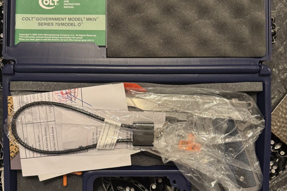 Satılık TABANCA – Colt Gold Cup – 9mm (9x19mm) – Taşıma Ruhsatlı – Adana – İlan 15909 – Görsel 16425