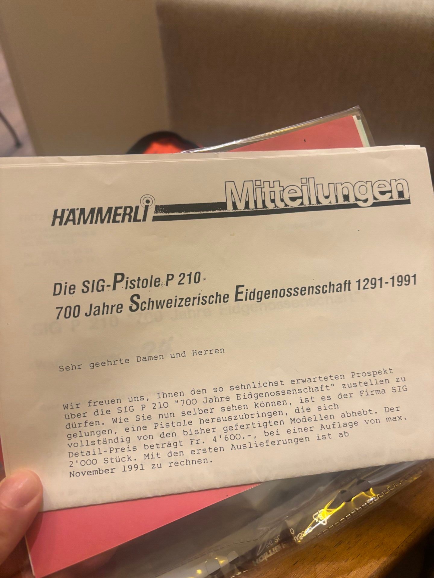 Satılık TABANCA – Sig Sauer P210 – 9mm (9x19mm) – Bulundurma Ruhsatlı – Ankara – İlan 15891 – Görsel 15894