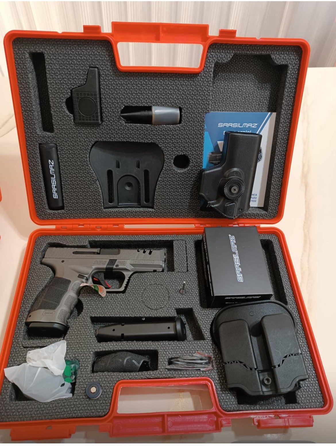 Satılık TABANCA – Sarsılmaz SAR9 – 9mm (9x19mm) – Taşıma Ruhsatlı – Adana – İlan 16401 – Görsel 16403
