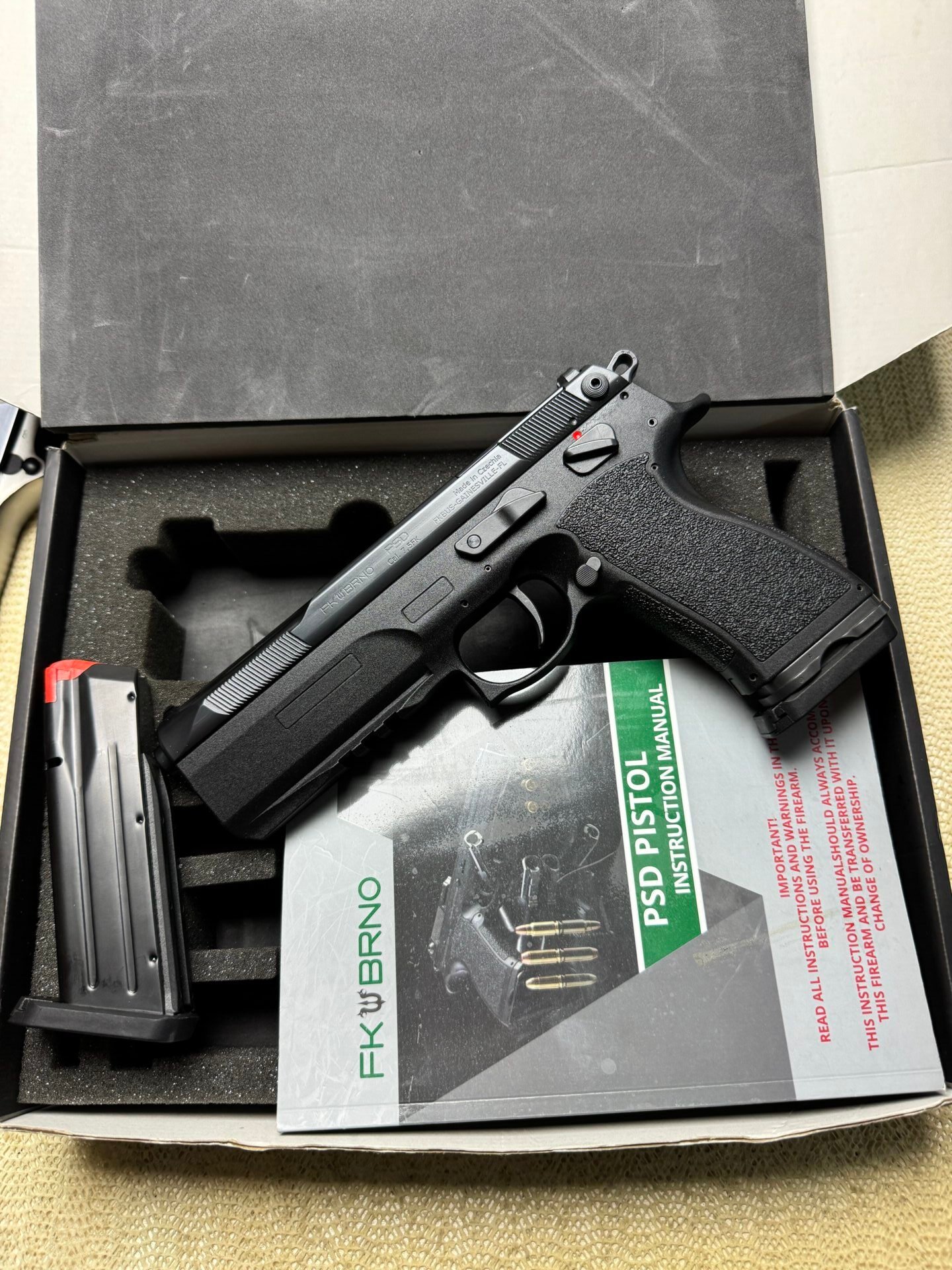 Satılık TABANCA – FK Brno PSD – 9mm (9x19mm) – Taşıma Ruhsatlı – İstanbul – İlan 15067 – Görsel 15069