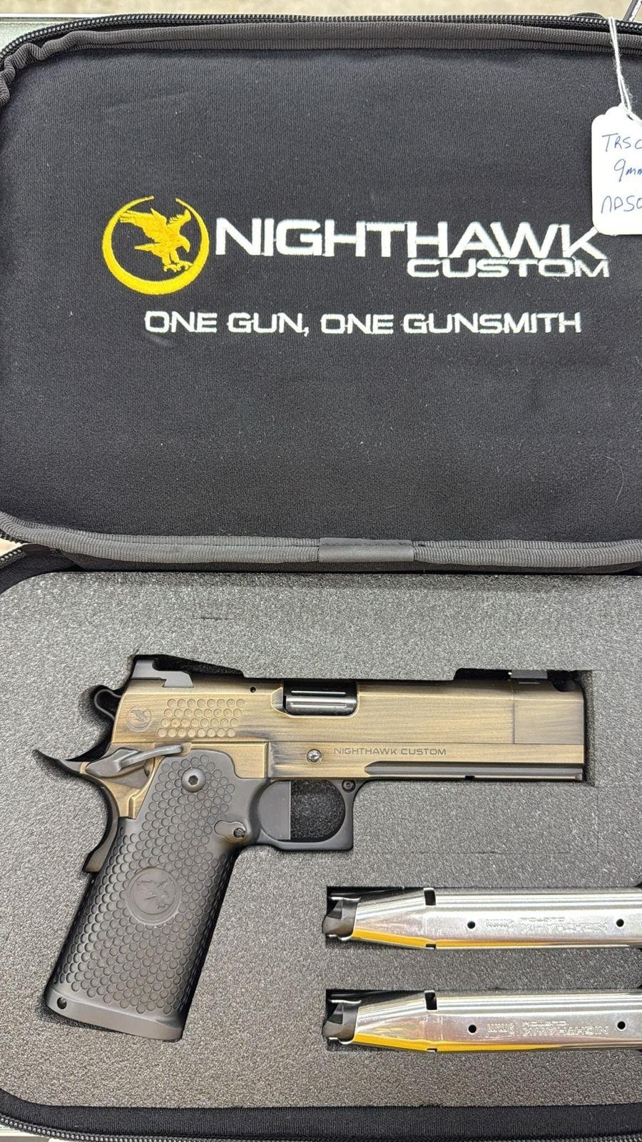 Nighthawk Custom TRS Comp 9×19 Smoked Bronze | Silah ilanı # 4 Satılık TABANCA – Nighthawk Custom TRS Comp – 9mm (9x19mm) – Taşıma Ruhsatlı – İzmir – İlan 15562 – Görsel 15563