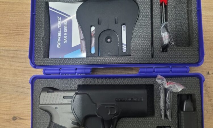 Satılık TABANCA – Sarsılmaz SAR9 – 9mm (9x19mm) – Taşıma Ruhsatlı – Adana – İlan 15396 – Görsel 15398