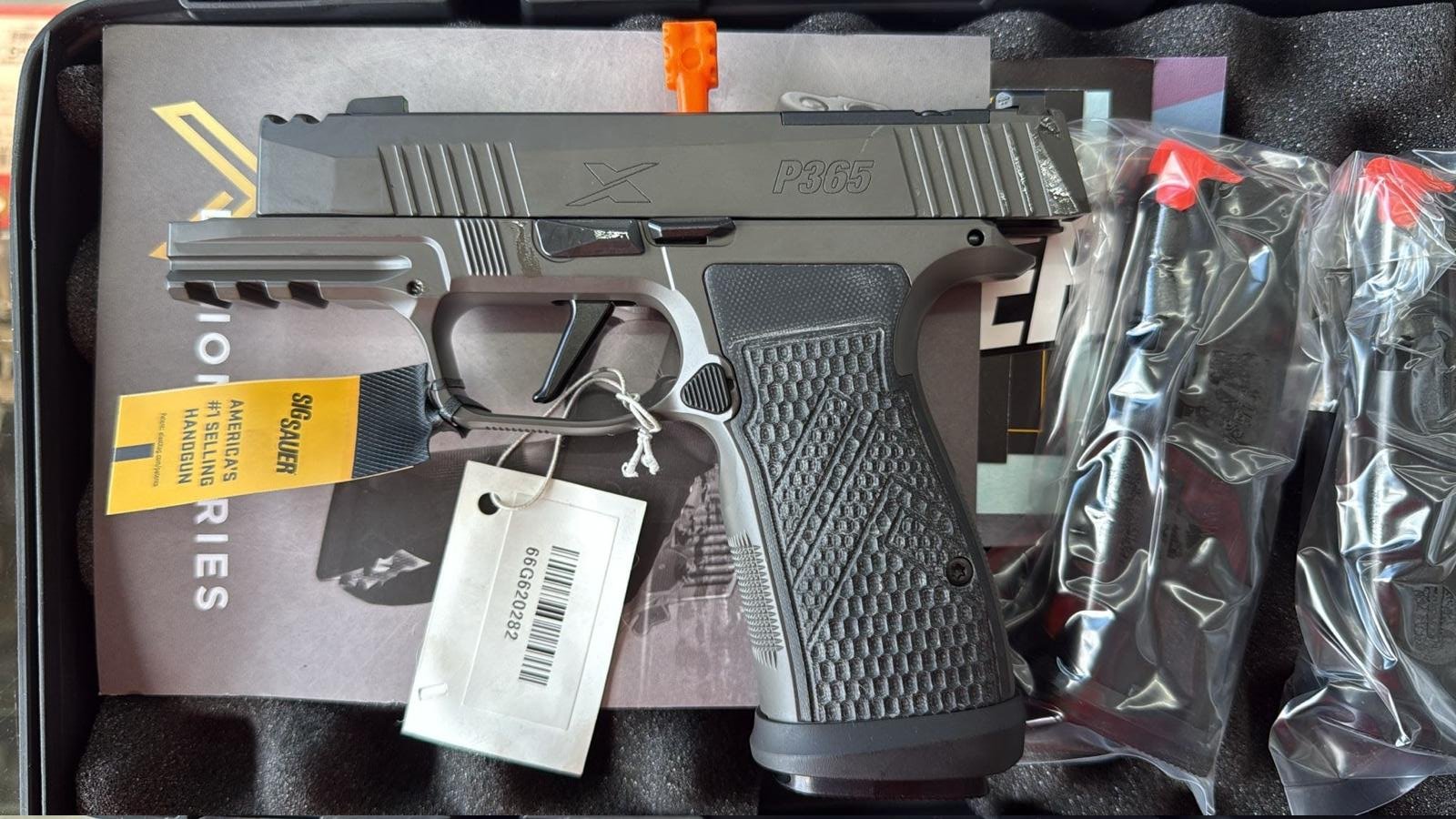 Sig Sauer P365X 9x19 | Silah ilanı # 1 Satılık TABANCA – Sig Sauer P365 – 9mm (9x19mm) – Taşıma Ruhsatlı – İzmir – İlan 15546 – Görsel 15547