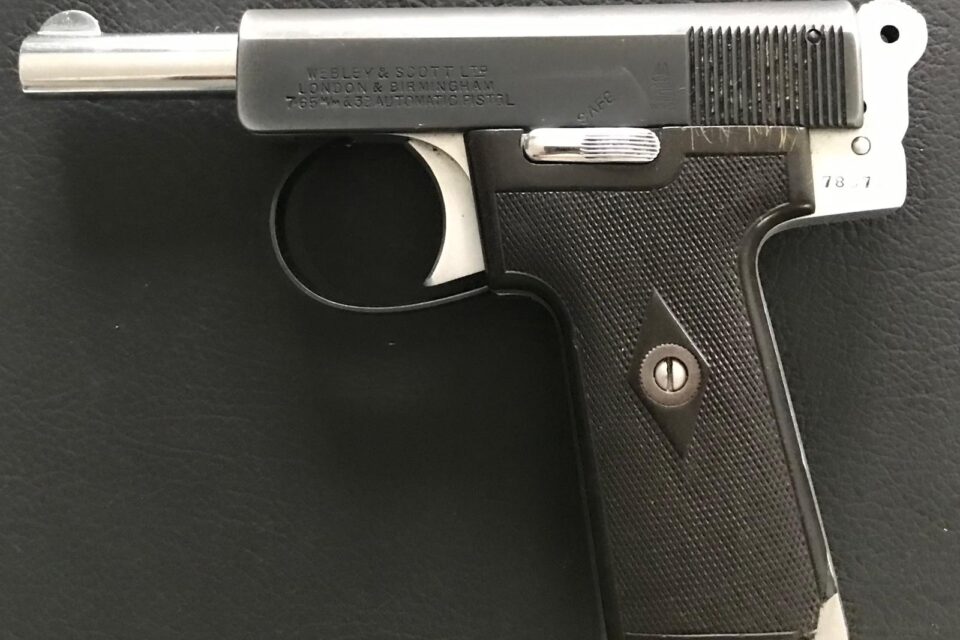 Satılık TABANCA – Webley & Scott Model 1910 – 7.65mm (.32 ACP) – Taşıma Ruhsatlı – İstanbul – İlan 15226 – Görsel 15227