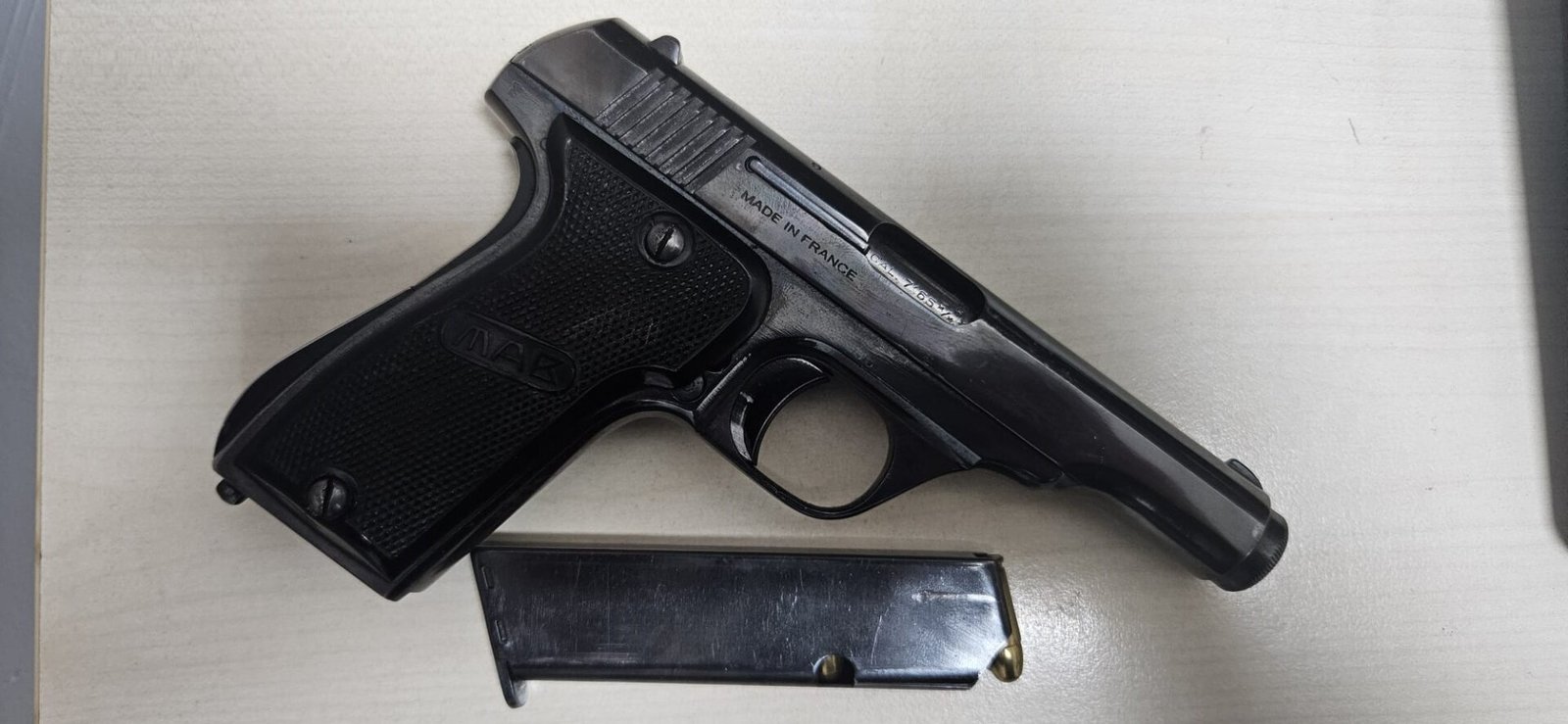 Satılık TABANCA – Mab Model D – 7.65x21mm Parabellum – Taşıma Ruhsatlı – İzmir – İlan 14738 – Görsel 14741