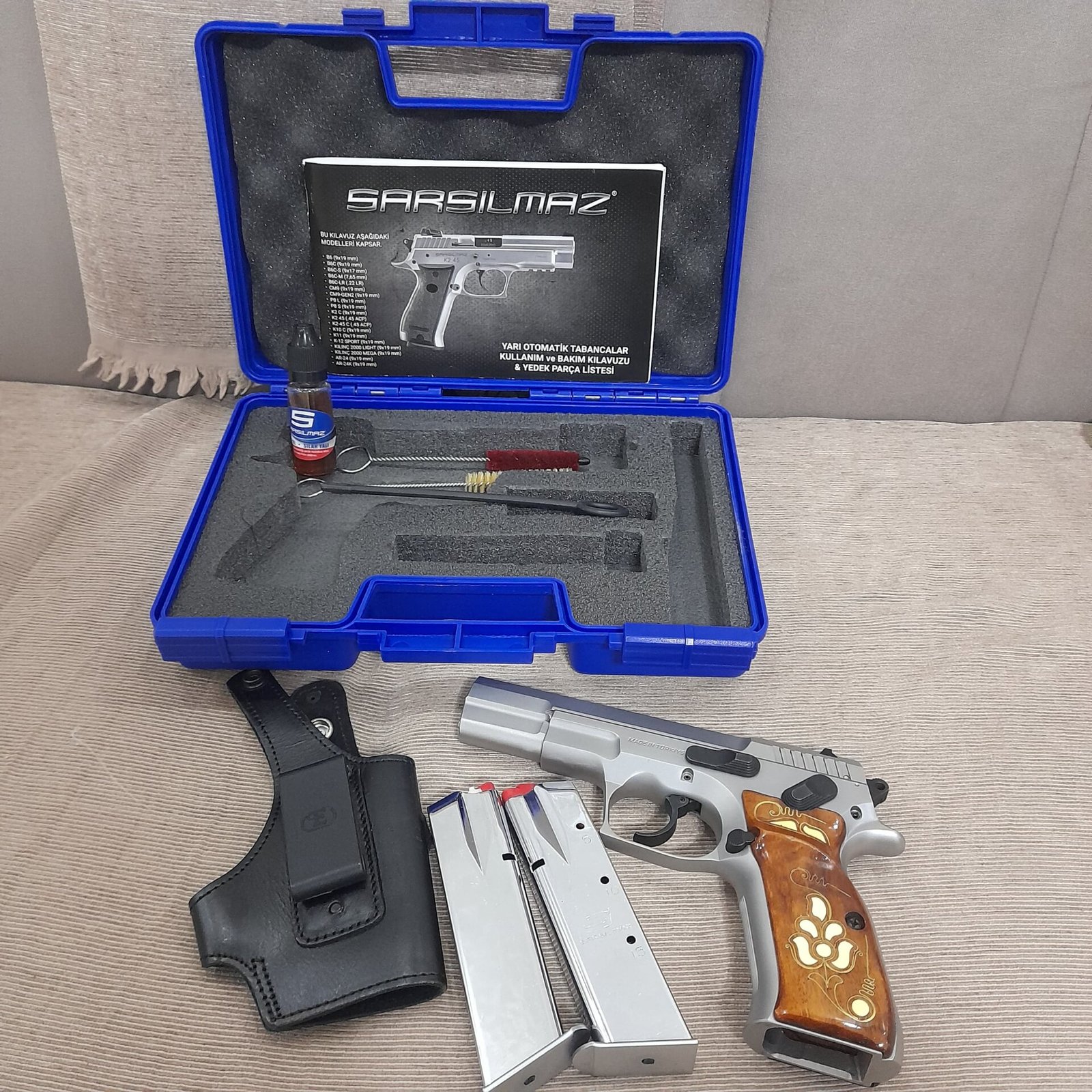 Satılık TABANCA – Sarsılmaz Kılınç – 9mm (9x19mm) – Bulundurma Ruhsatlı – İstanbul – İlan 19183 – Görsel 19274