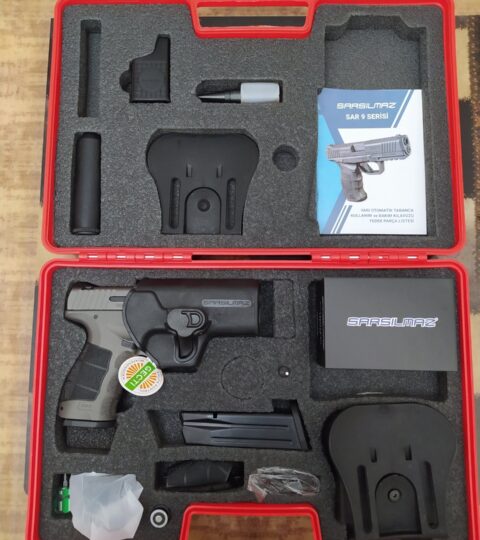 Satılık TABANCA – Sarsılmaz SAR9 – 9mm (9x19mm) – Taşıma Ruhsatlı – Kayseri – İlan 18076 – Görsel 18077