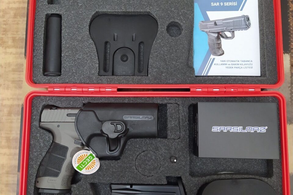 Satılık TABANCA – Sarsılmaz SAR9 – 9mm (9x19mm) – Taşıma Ruhsatlı – Kayseri – İlan 18076 – Görsel 18077