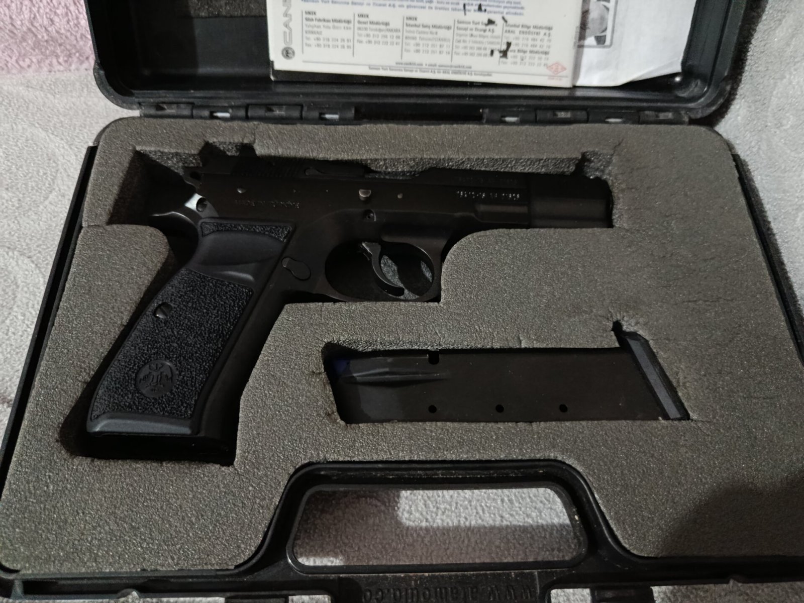 Satılık TABANCA – Canik 55 – 9mm Browning Long – Bulundurma Ruhsatlı – İstanbul – İlan 17488 – Görsel 17492