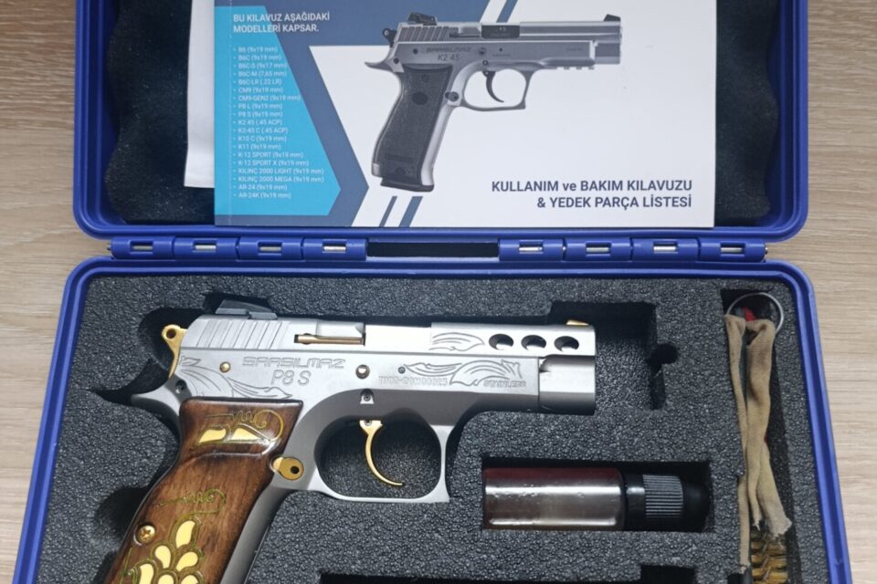 Satılık TABANCA – Sarsılmaz P8 – 9mm (9x19mm) – Bulundurma Ruhsatlı – Kocaeli – İlan 16958 – Görsel 16959