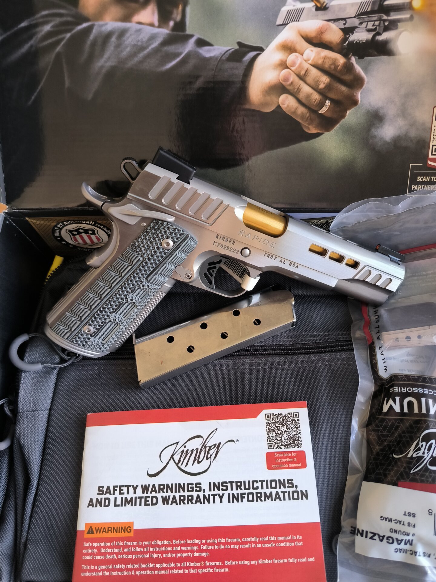 Satılık TABANCA – Kimber 1911 – 45 ACP – Taşıma Ruhsatlı – İstanbul – İlan 18176 – Görsel 18179