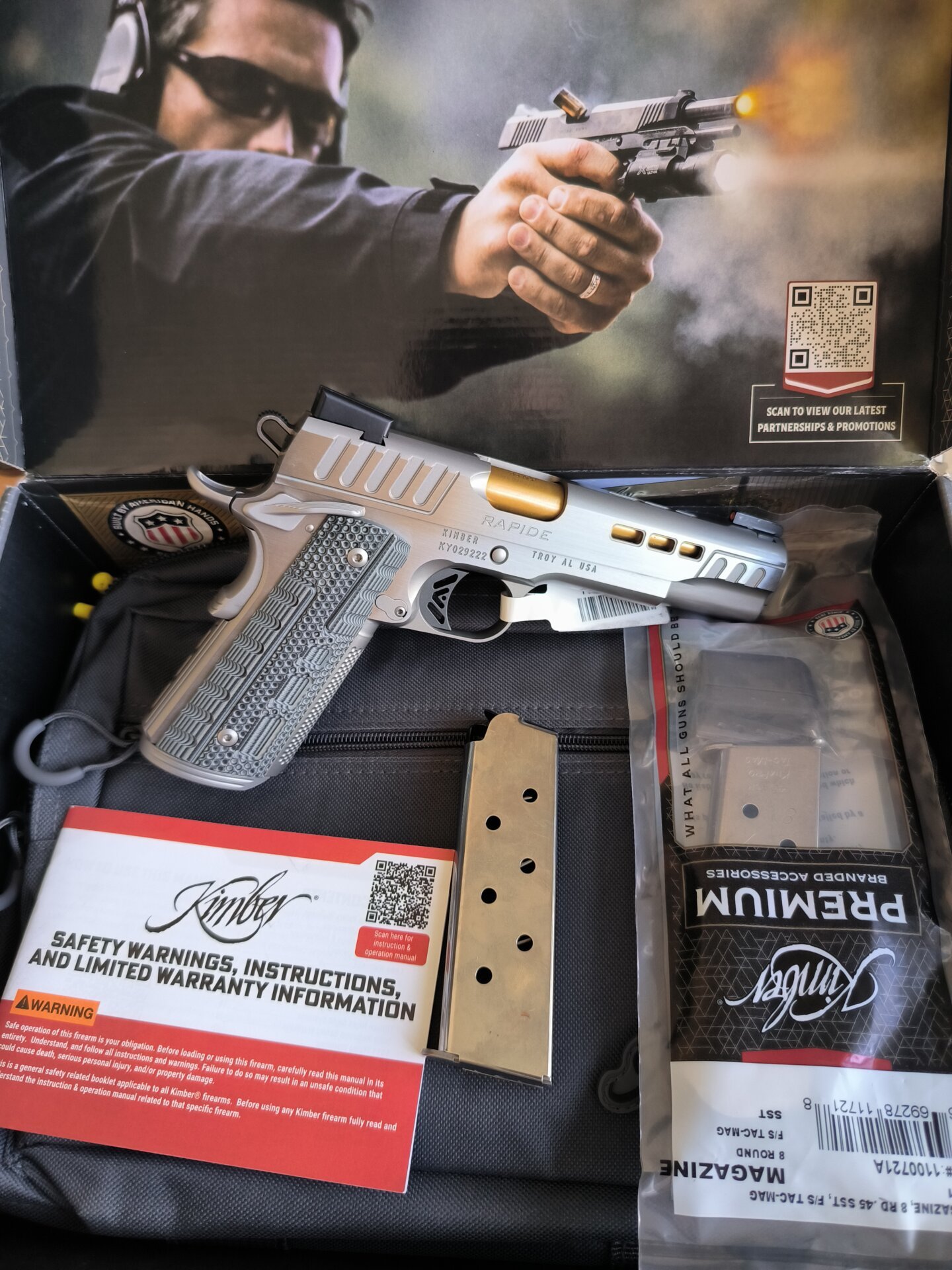 Satılık TABANCA – Kimber 1911 – 45 ACP – Taşıma Ruhsatlı – İstanbul – İlan 18176 – Görsel 18178