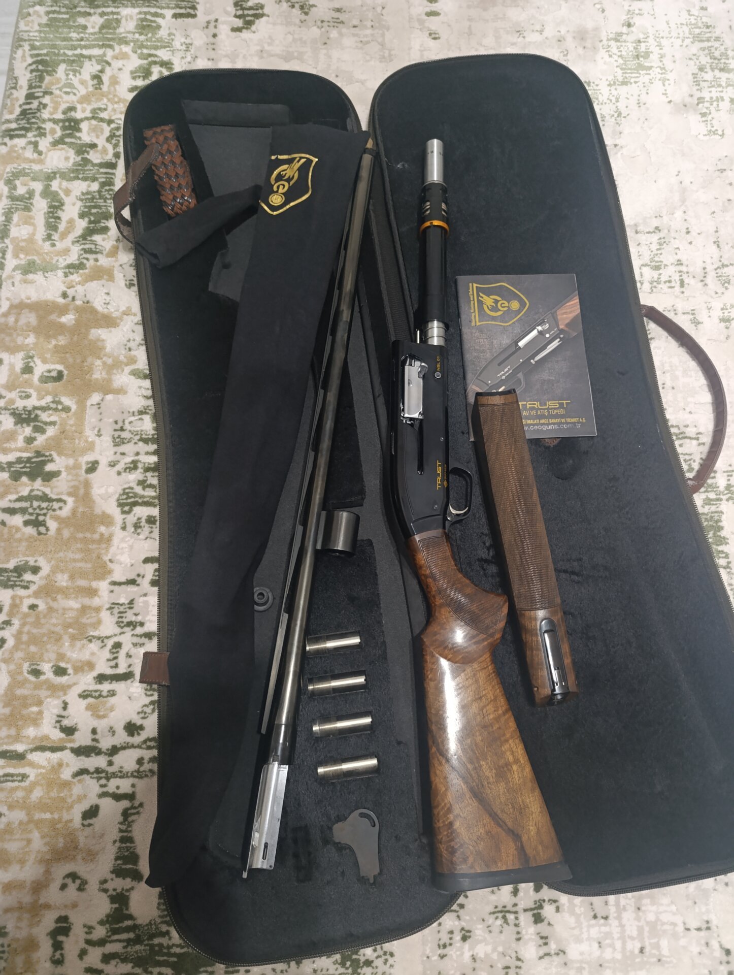 Satılık YİVSİZ TÜFEK – Ceo Trust KNT – 12 Kalibre – Ankara – İlan 16912 – Görsel 16914