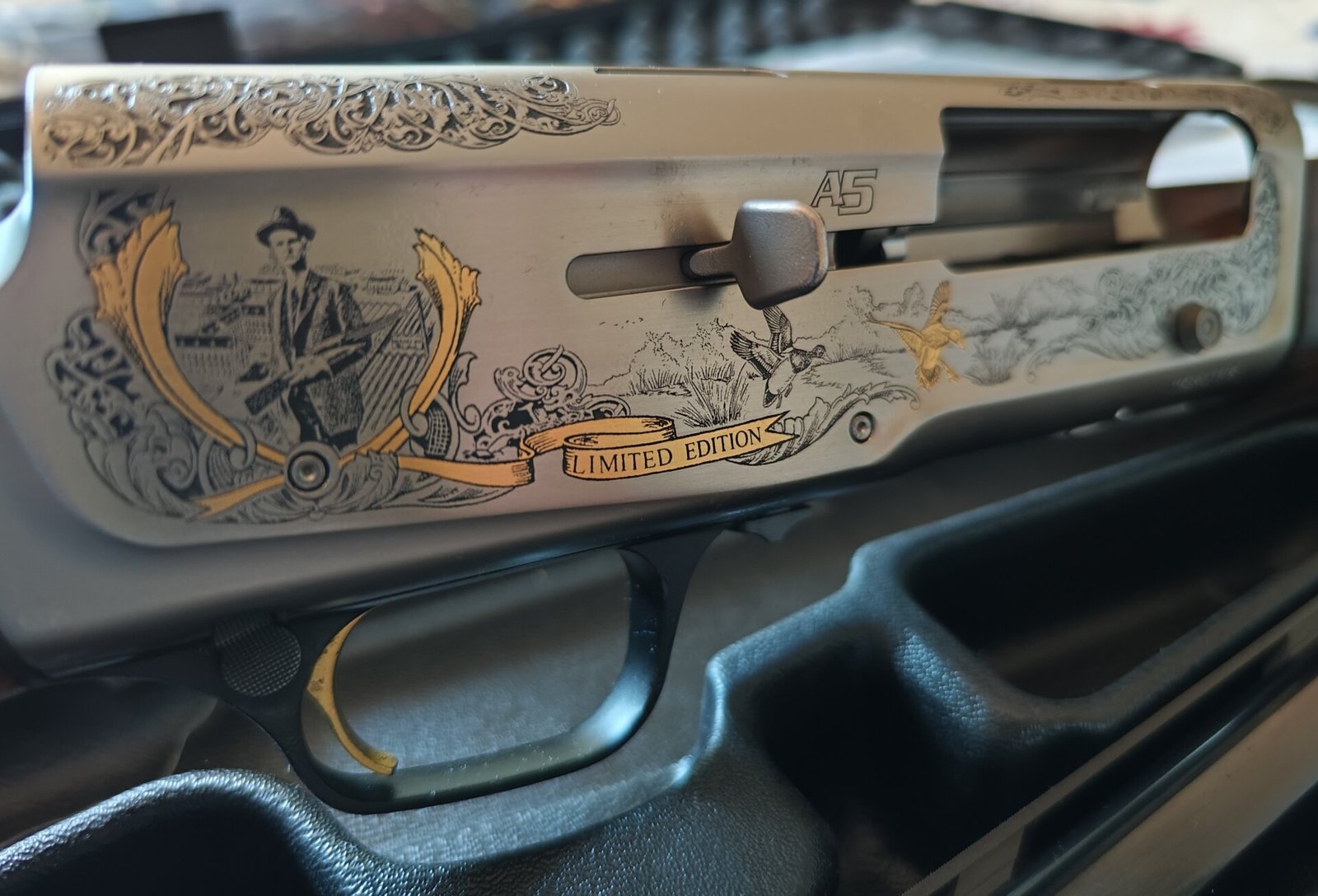 BROWNING A5 özel seri (dünyadaki 200 adetten biri) - Silahilan.com