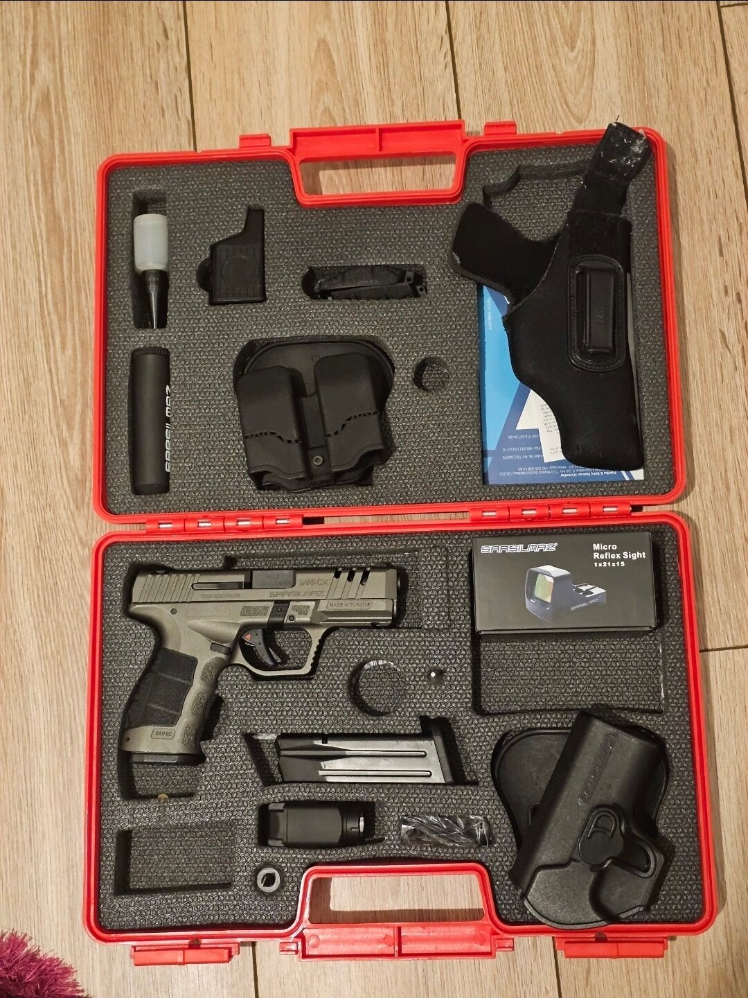 Satılık TABANCA – Sarsılmaz SAR9 – 9mm (9x19mm) – Taşıma Ruhsatlı – Tekirdağ – İlan 18415 – Görsel 18417