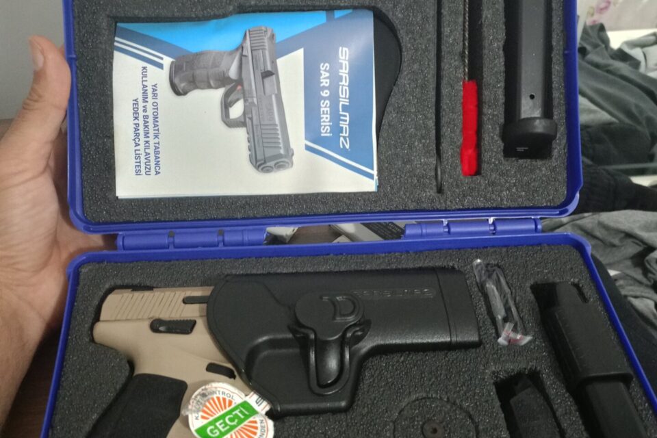 Satılık TABANCA – Sarsılmaz SAR9 – 9mm (9x19mm) – Taşıma Ruhsatlı – Trabzon – İlan 18683 – Görsel 18685