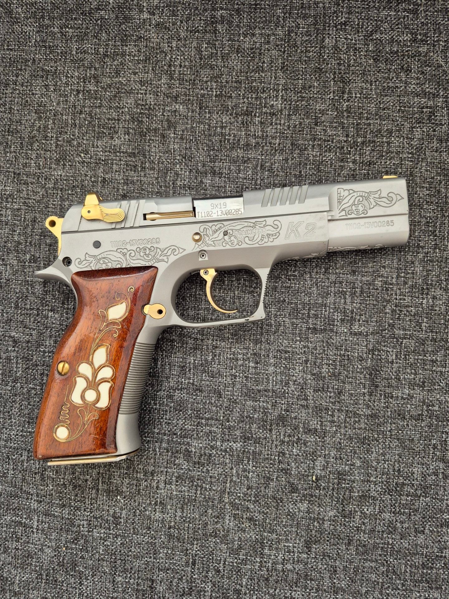 Satılık TABANCA – Sarsılmaz K2 45 – 9mm (9x19mm) – Bulundurma Ruhsatlı – Kocaeli – İlan 18057 – Görsel 18058