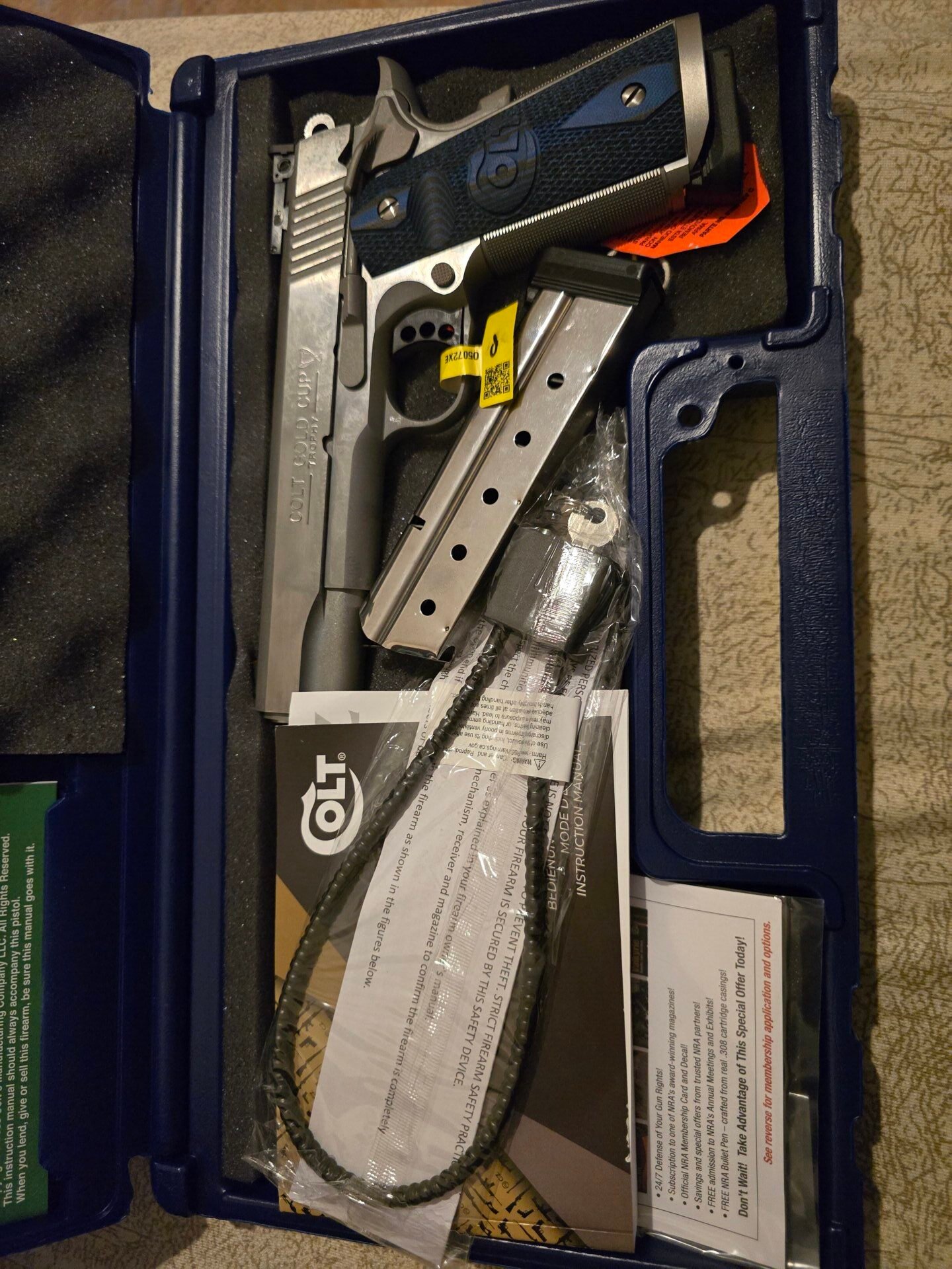 Satılık TABANCA – Colt Gold Cup – 9mm (9x19mm) – Taşıma Ruhsatlı – Ankara – İlan 16745 – Görsel 16747