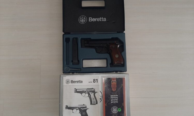 Satılık TABANCA – Beretta 81 – 7.65mm (.32 ACP) – Bulundurma Ruhsatlı – Kayseri – İlan 19300 – Görsel 19305