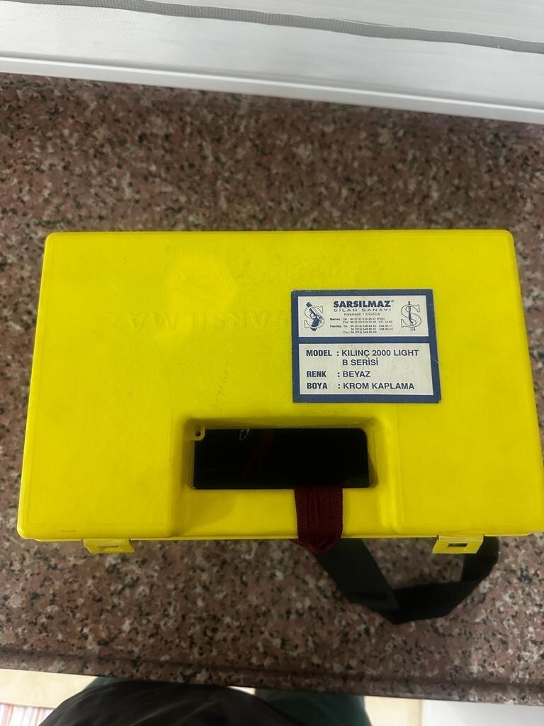 Satılık TABANCA – Sarsılmaz Kılınç – 9mm (9x19mm) – Bulundurma Ruhsatlı – İstanbul – İlan 17430 – Görsel 17431