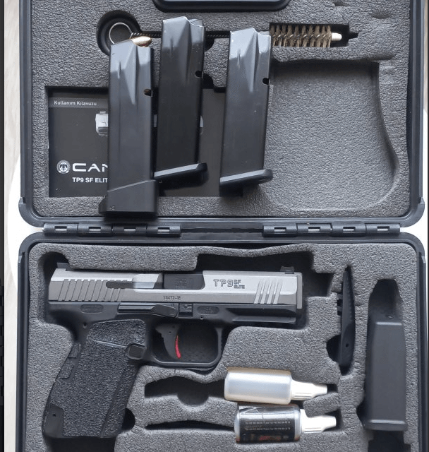 Satılık TABANCA – Canik TP – 9mm (9x19mm) – Taşıma Ruhsatlı – Ankara – İlan 16839 – Görsel 16843