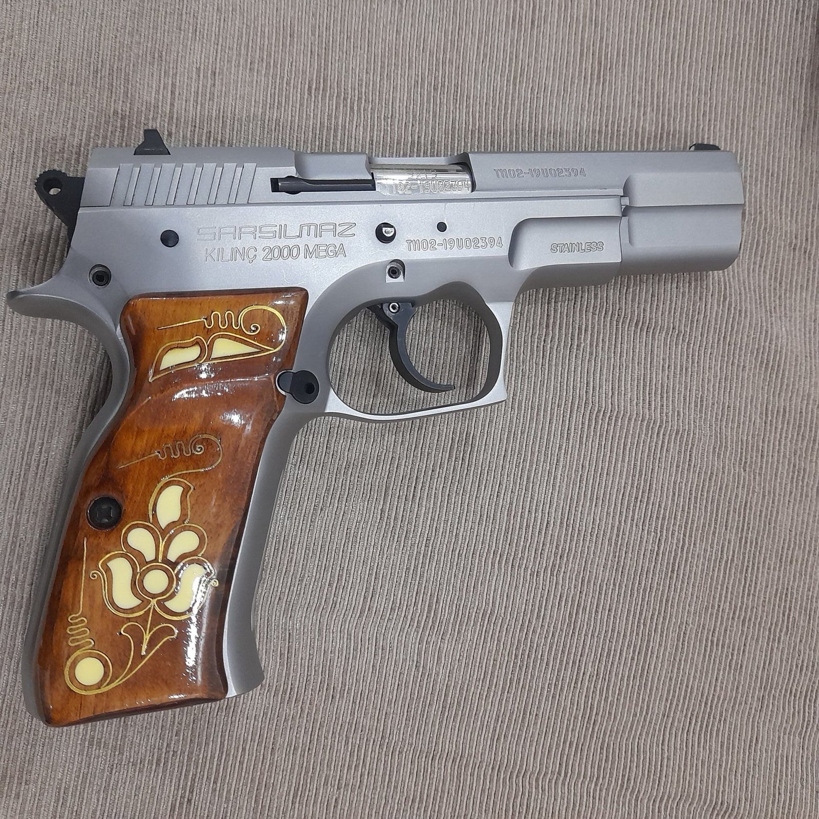 Satılık TABANCA – Sarsılmaz Kılınç – 9mm (9x19mm) – Bulundurma Ruhsatlı – İstanbul – İlan 19183 – Görsel 19275