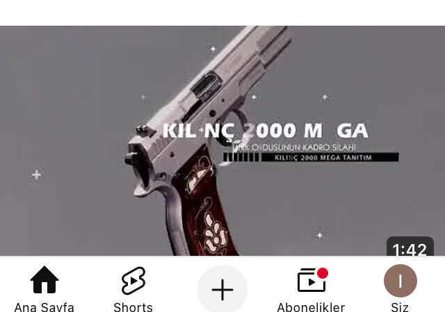 Satılık TABANCA – Sarsılmaz Kılınç – 9mm (9x19mm) – Taşıma Ruhsatlı – Ankara – İlan 17306 – Görsel 17307