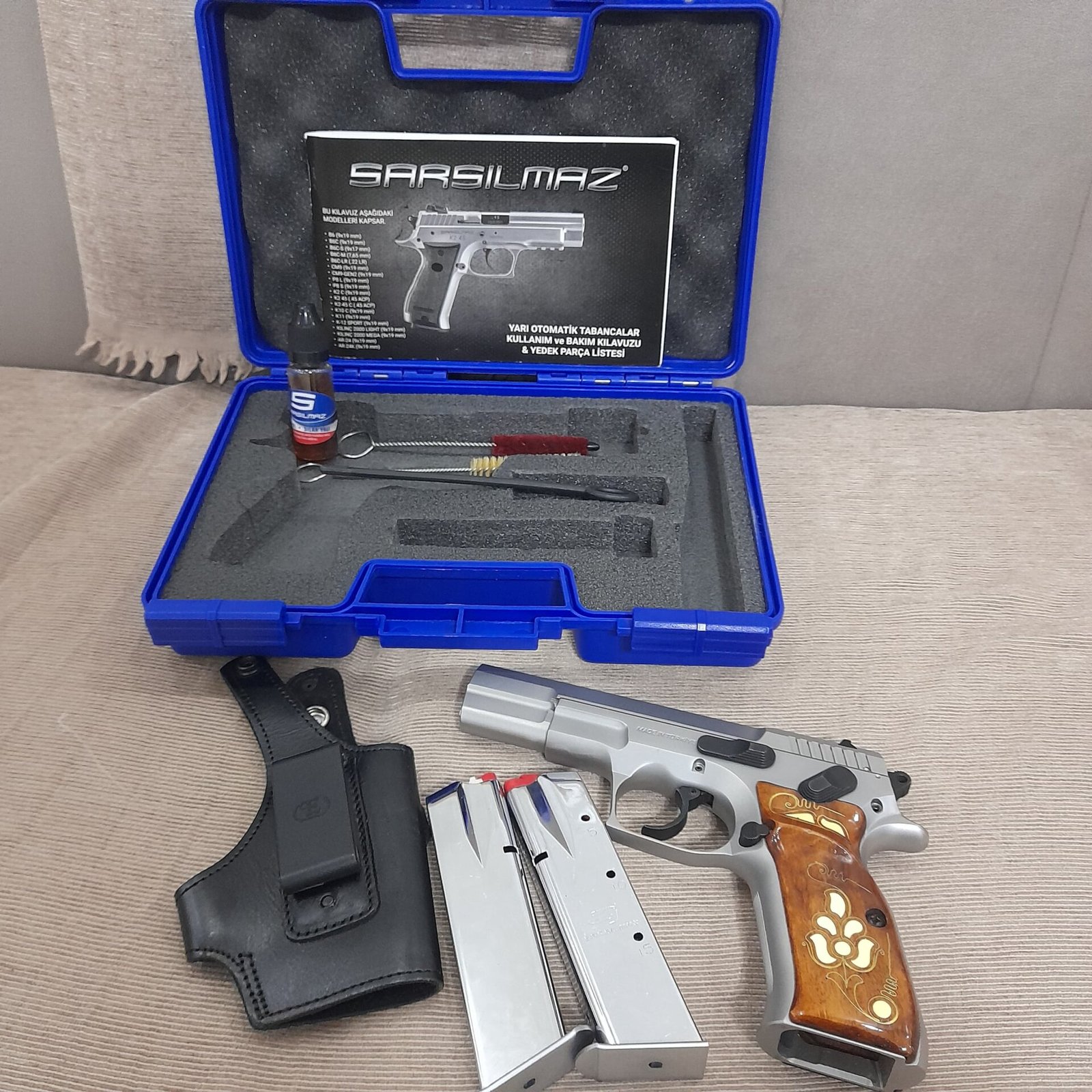 Satılık TABANCA – Sarsılmaz Kılınç – 9mm (9x19mm) – Bulundurma Ruhsatlı – İstanbul – İlan 19183 – Görsel 19273