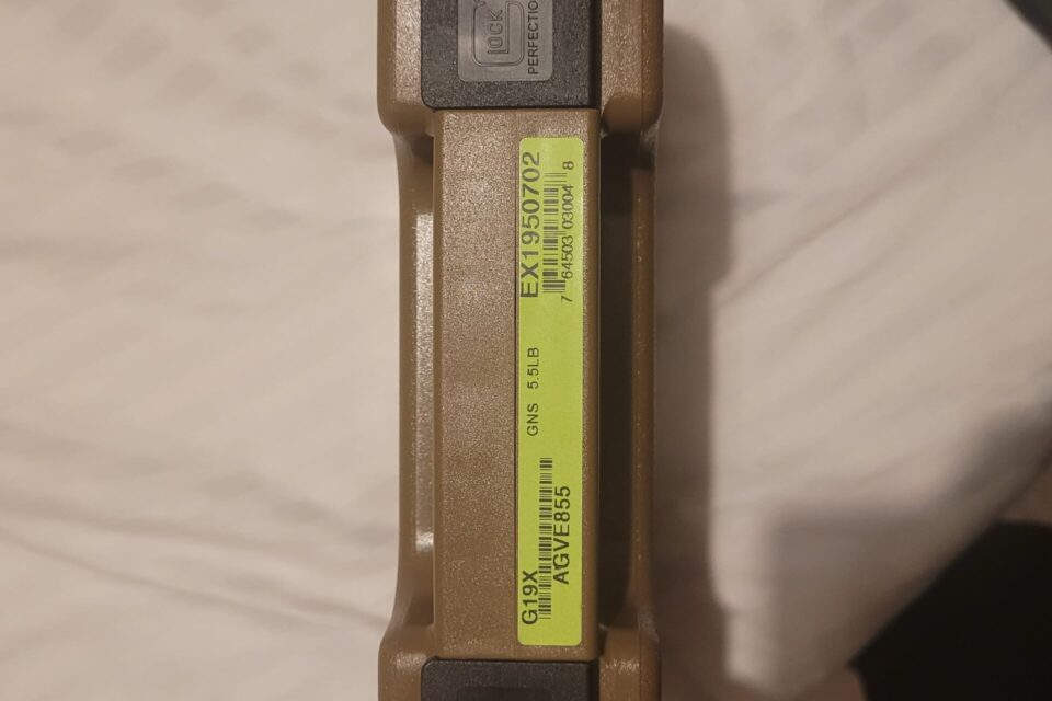 Satılık TABANCA – Glock 19X – 9mm (9x19mm) – Taşıma Ruhsatlı – İzmir – İlan 18595 – Görsel 18596