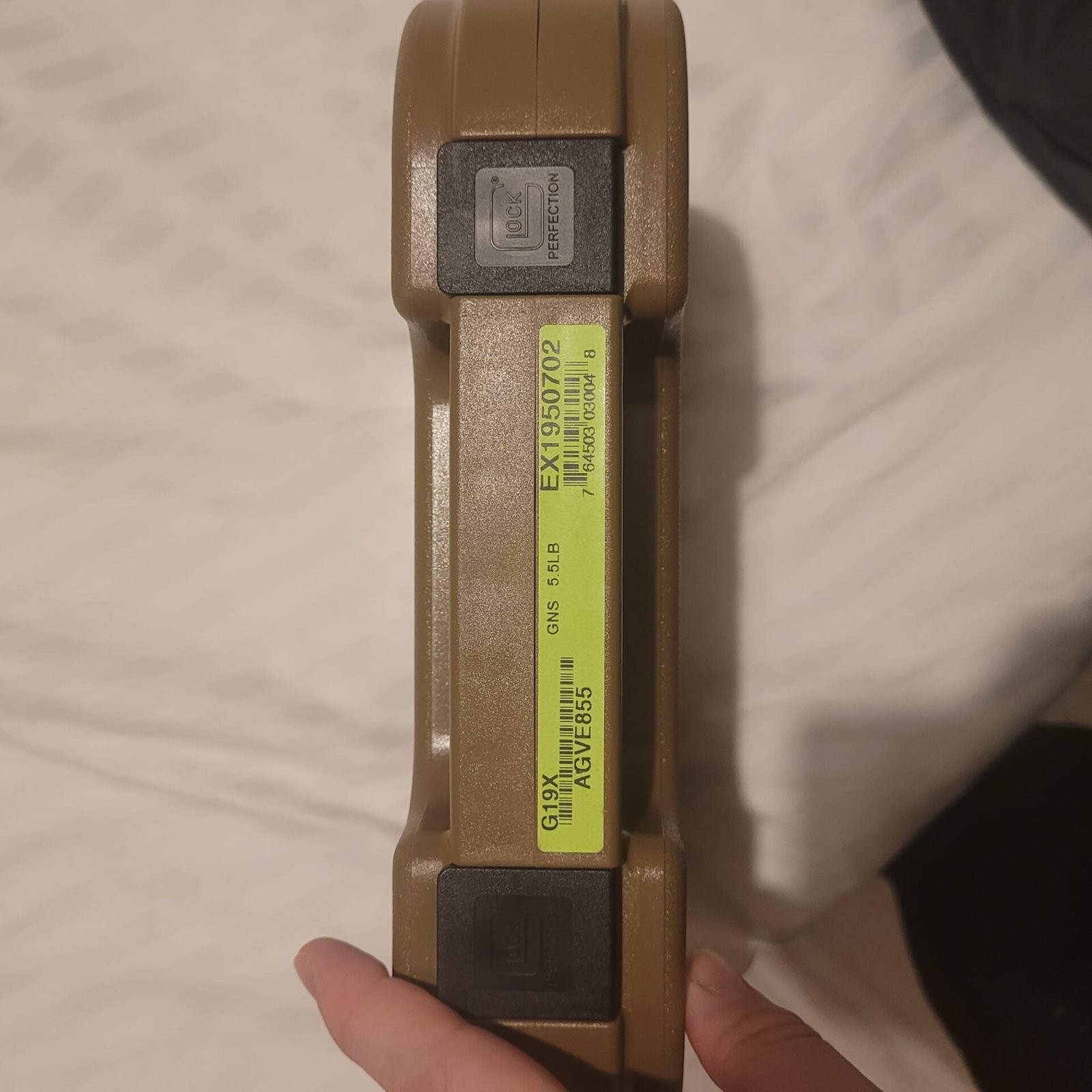 Satılık TABANCA – Glock 19X – 9mm (9x19mm) – Taşıma Ruhsatlı – İzmir – İlan 18595 – Görsel 18596