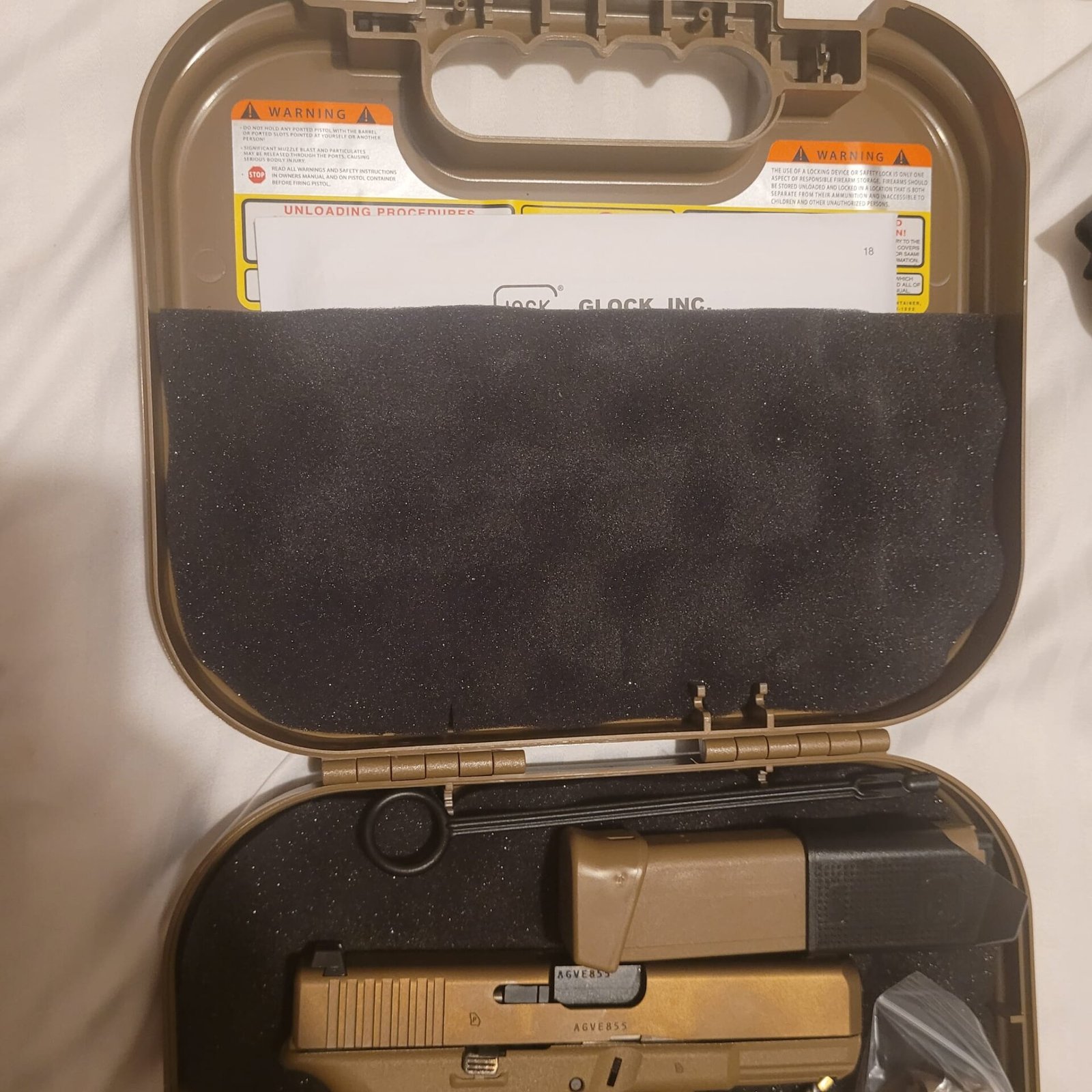 Satılık TABANCA – Glock 19X – 9mm (9x19mm) – Taşıma Ruhsatlı – İzmir – İlan 18595 – Görsel 18599