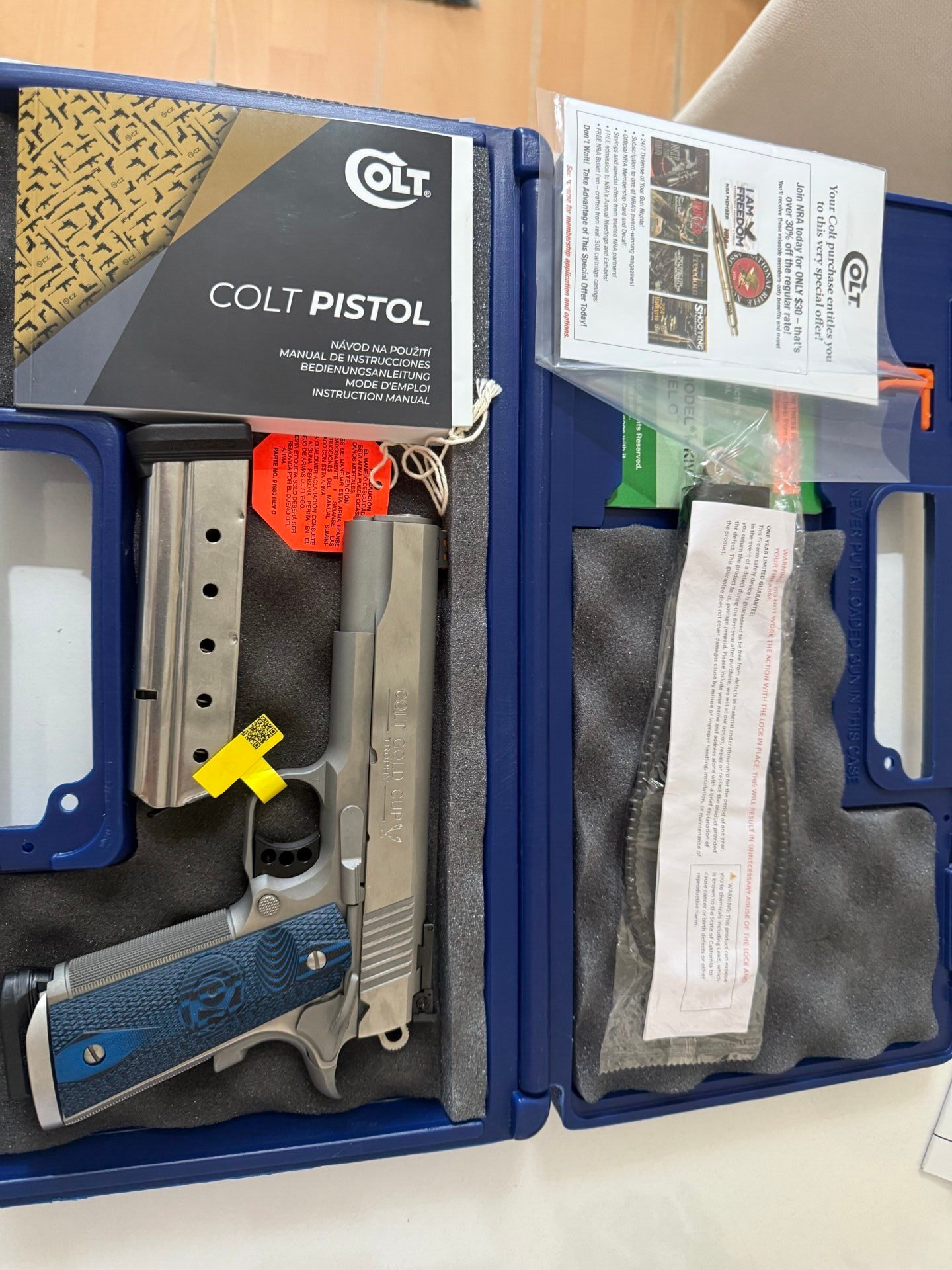 Satılık TABANCA – Colt Gold Cup – 9mm (9x19mm) – Taşıma Ruhsatlı – Ankara – İlan 19221 – Görsel 19404