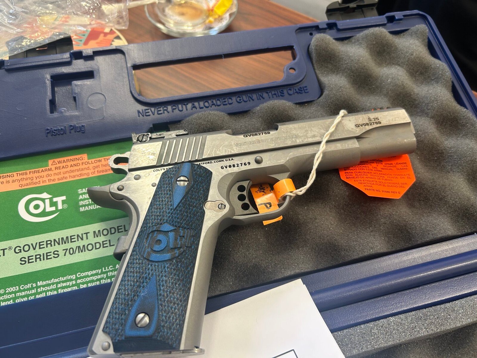 Satılık TABANCA – Colt Gold Cup – 9mm (9x19mm) – Taşıma Ruhsatlı – Kütahya – İlan 16770 – Görsel 16772