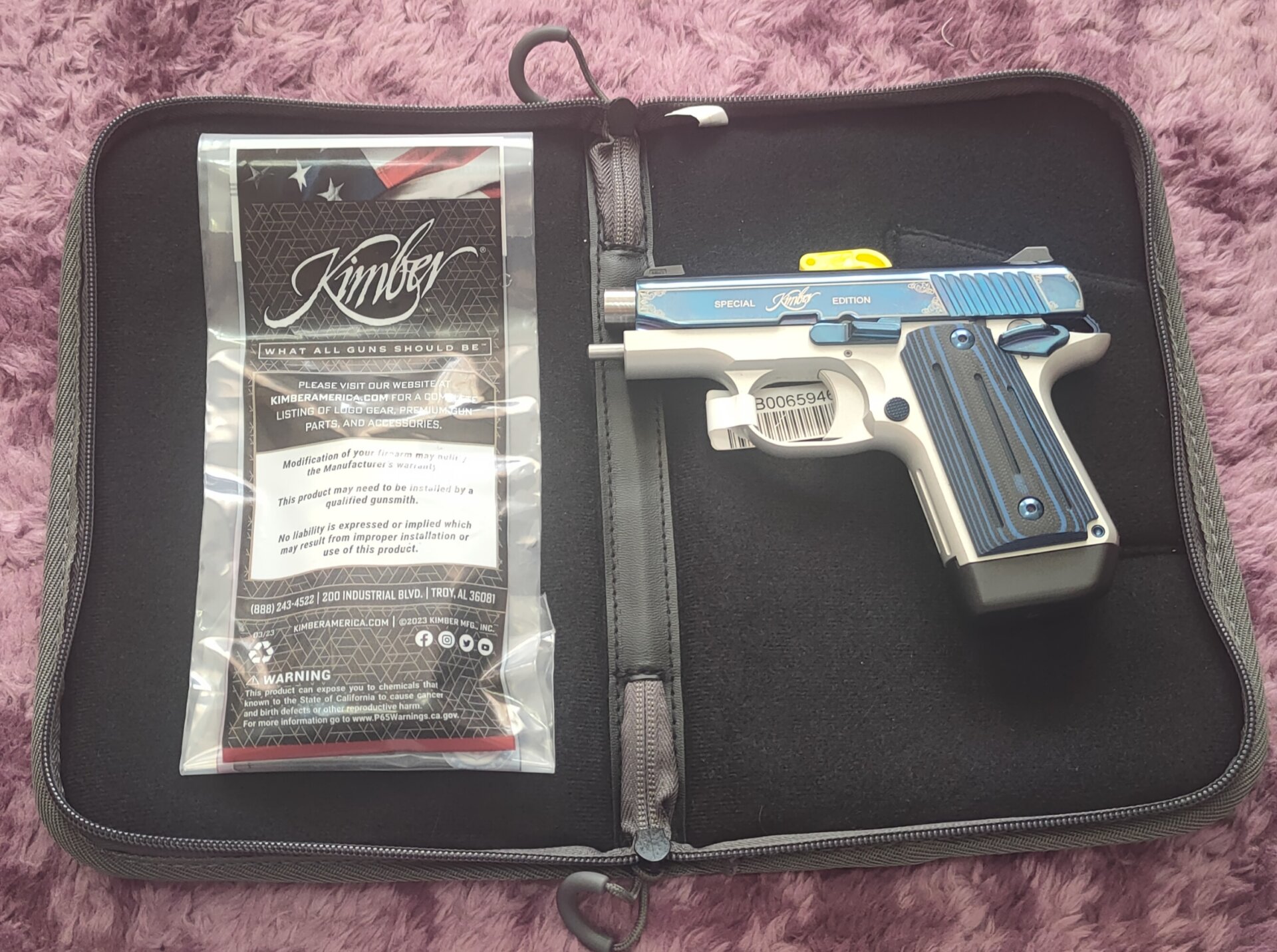 Satılık TABANCA – Kimber Micro 9 – 9mm (9x19mm) – Taşıma Ruhsatlı – Ankara – İlan 16905 – Görsel 16910