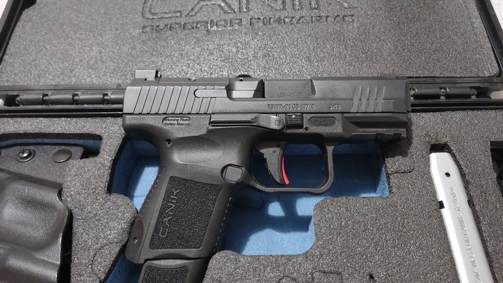 Satılık TABANCA – Canik TP – 9mm Browning Long – Taşıma Ruhsatlı – Kocaeli – İlan 17850 – Görsel 17852