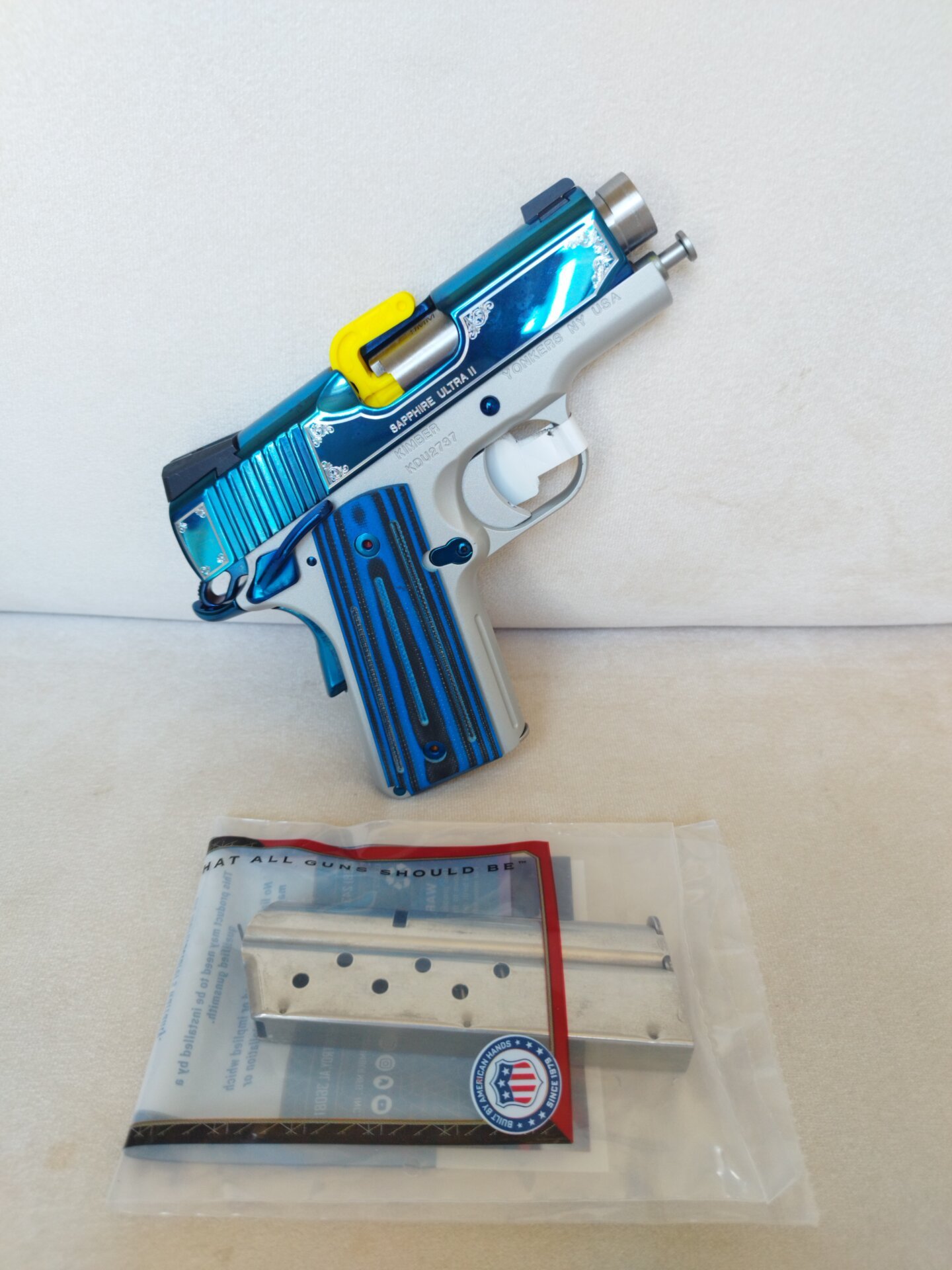 Satılık TABANCA – Kimber 1911 – 9mm (9x19mm) – Taşıma Ruhsatlı – İstanbul – İlan 16803 – Görsel 16810