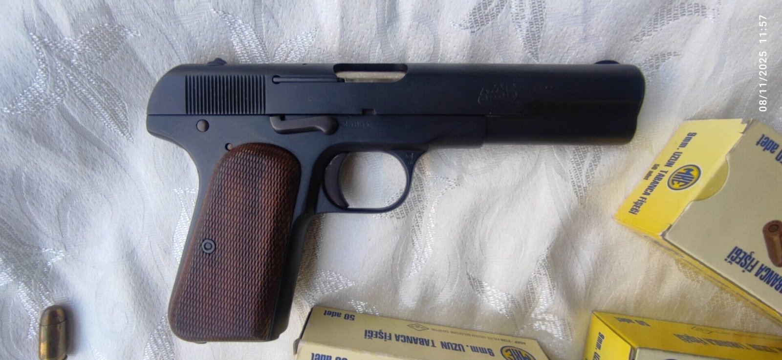 Satılık TABANCA – Browning 1903 – 9mm Browning Long – Bulundurma Ruhsatlı – İstanbul – İlan 17359 – Görsel 17363