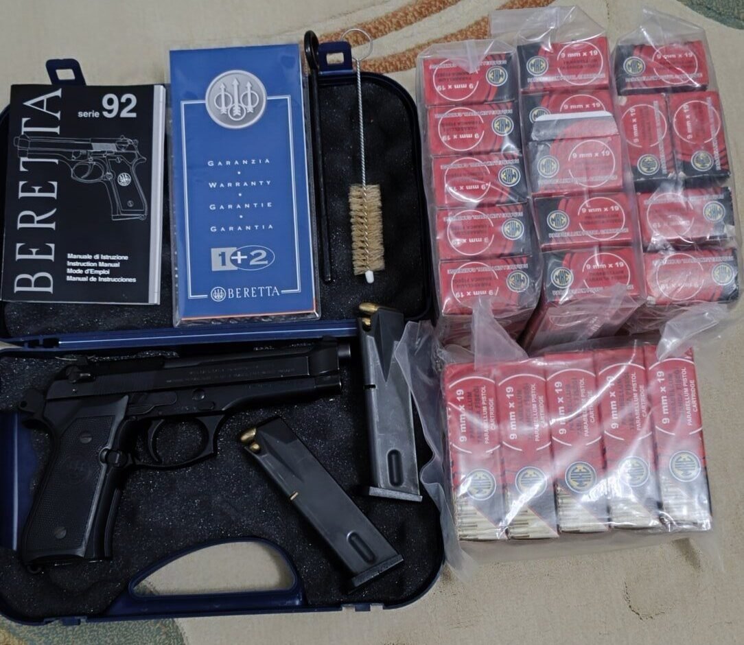 Satılık TABANCA – Beretta 92 – 9mm (9x19mm) – Bulundurma Ruhsatlı – İstanbul – İlan 18771 – Görsel 18777