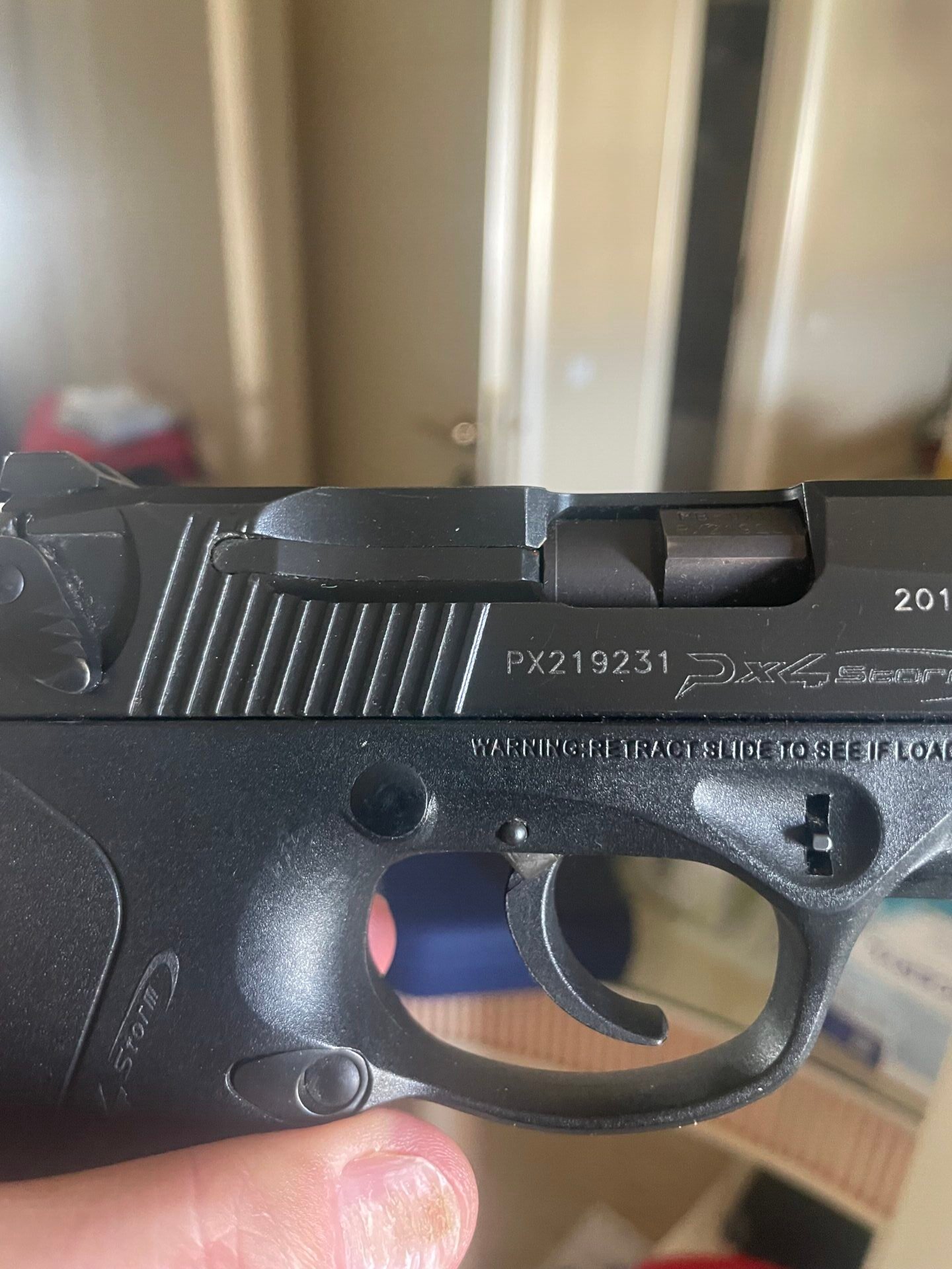 Satılık TABANCA – Beretta PX4 – 9mm (9x19mm) – Taşıma Ruhsatlı – Mersin – İlan 17417 – Görsel 17420