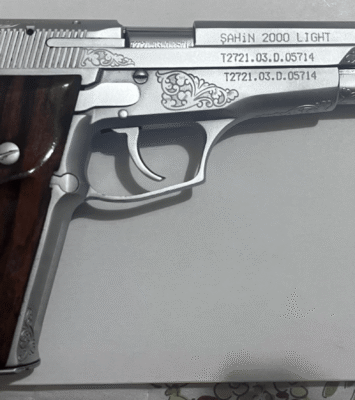 Satılık TABANCA – Arsan Şahin 2000 Light – 9mm (9x19mm) – Bulundurma Ruhsatlı – Mersin – İlan 17662 – Görsel 17663