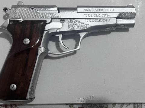 Satılık TABANCA – Arsan Şahin 2000 Light – 9mm (9x19mm) – Bulundurma Ruhsatlı – Mersin – İlan 17662 – Görsel 17663