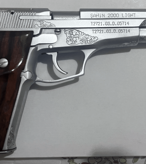Satılık TABANCA – Arsan Şahin 2000 Light – 9mm (9x19mm) – Bulundurma Ruhsatlı – Mersin – İlan 17662 – Görsel 17663