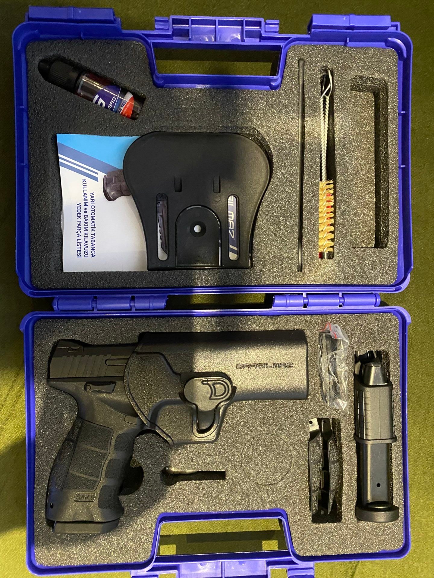 Satılık TABANCA – Sarsılmaz SAR9 – 9mm (9x19mm) – Bulundurma Ruhsatlı – İstanbul – İlan 17564 – Görsel 17566