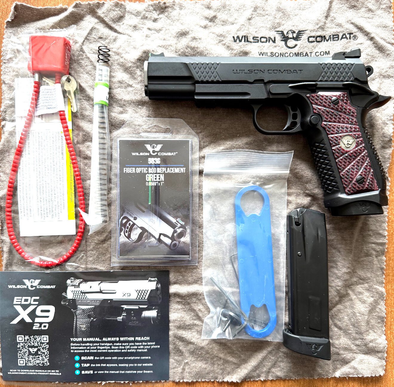 Satılık TABANCA – Wilson Combat EDC X9 2.0 – 9mm (9x19mm) – Taşıma Ruhsatlı – Ankara – İlan 17525 – Görsel 17526