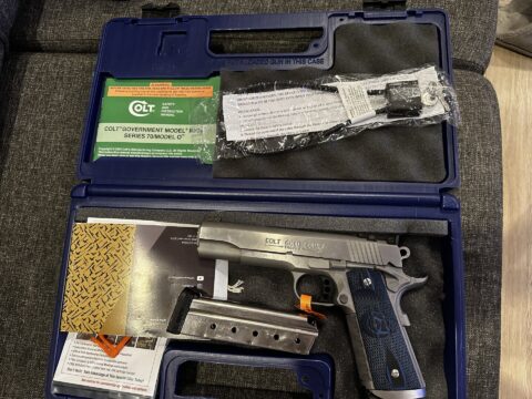 Satılık TABANCA – Colt Gold Cup – 9mm (9x19mm) – Taşıma Ruhsatlı – İstanbul – İlan 18221 – Görsel 18222