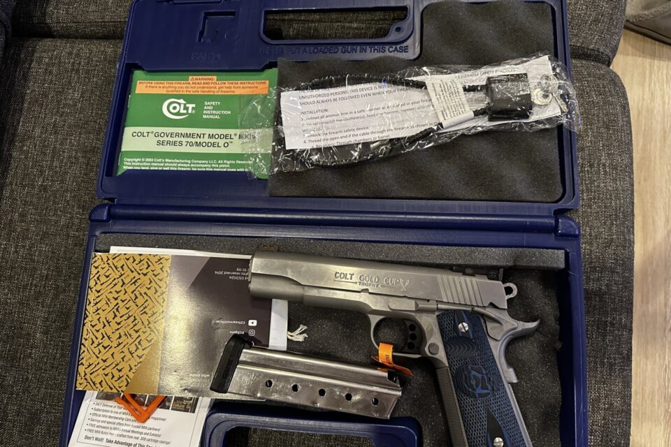 Satılık TABANCA – Colt Gold Cup – 9mm (9x19mm) – Taşıma Ruhsatlı – İstanbul – İlan 18221 – Görsel 18222