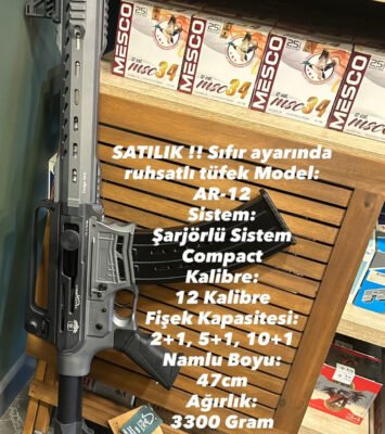 Satılık YİVSİZ TÜFEK – Maestro AR-12 – 12 Kalibre – Kocaeli – İlan 18331 – Görsel 18332