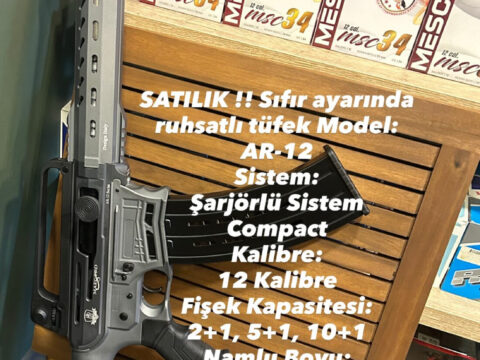Satılık YİVSİZ TÜFEK – Maestro AR-12 – 12 Kalibre – Kocaeli – İlan 18331 – Görsel 18332